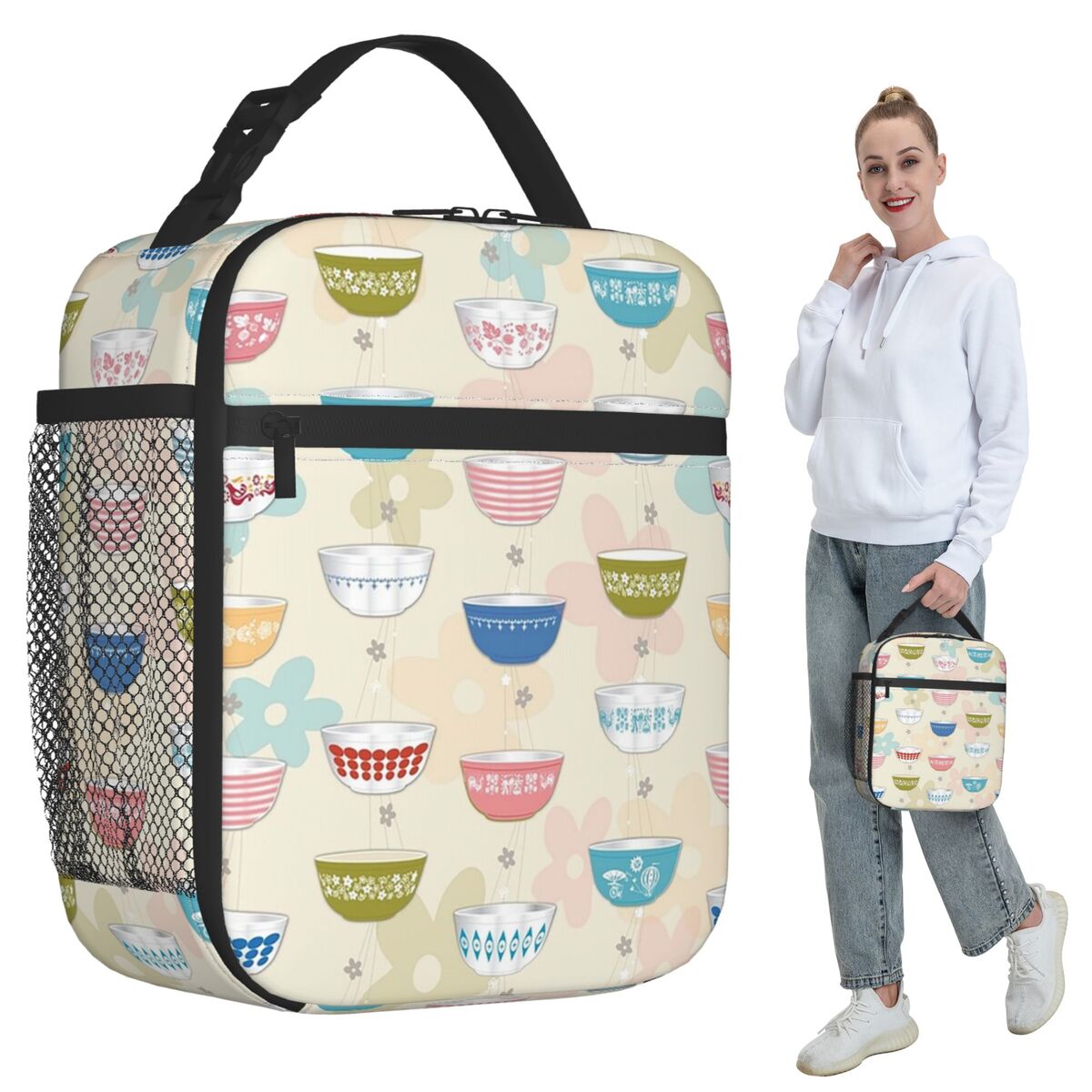 Vintage Collectible Lunch Boxes - Vintage Pyrex Kaseler Koleksiyonu Yalıtımlı Öğle
