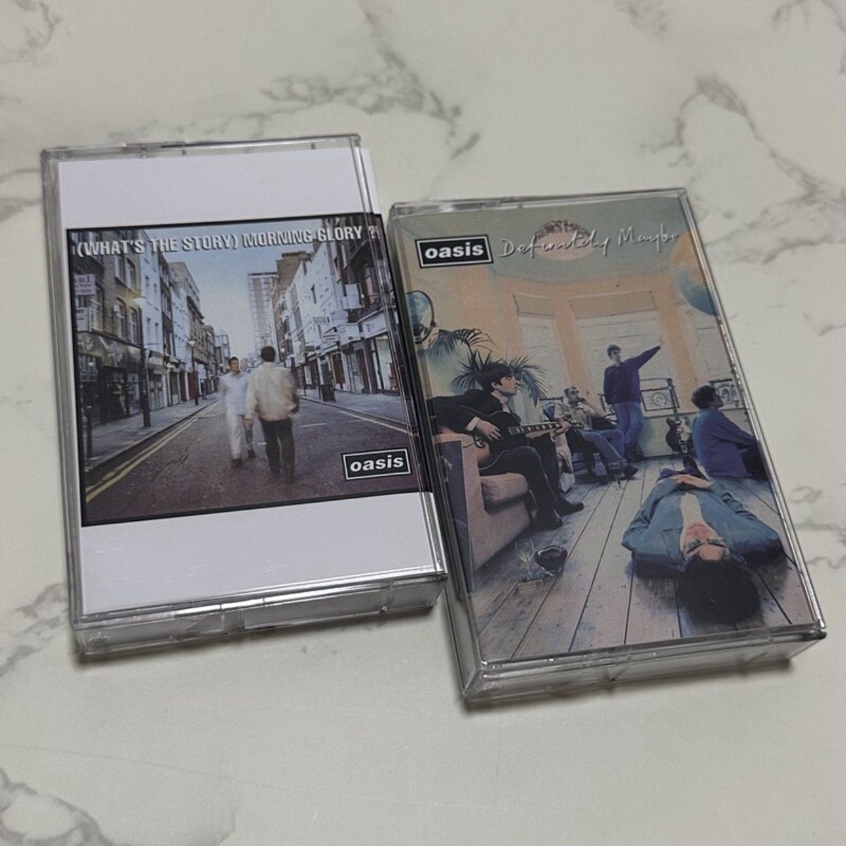Vintage And Collectible - Oasis İngiliz Rock Grubu Kasetleri Şarkı