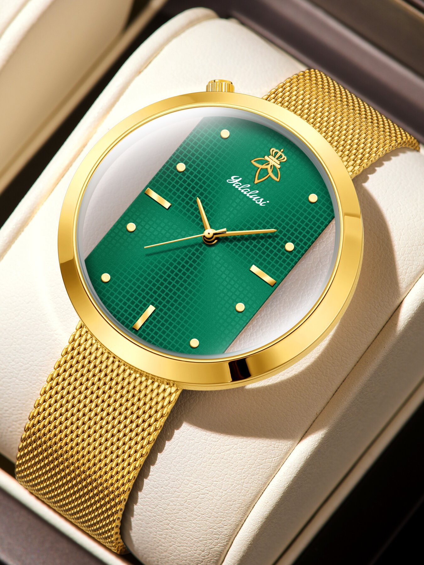 Vintage Watch Crystal - YaLaLuSi Vintage Tarzı Bayan Saati, Ajur